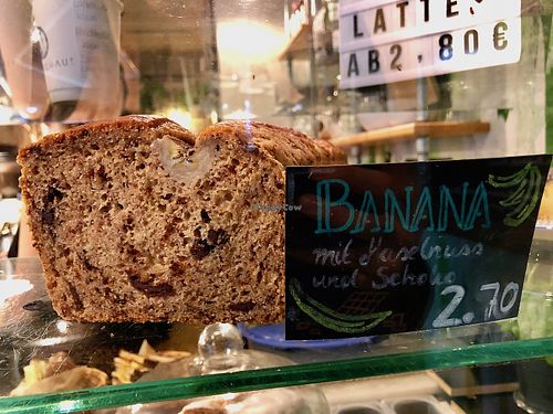 banana bread at Kaffeehaus Severinstrasse in Cologne