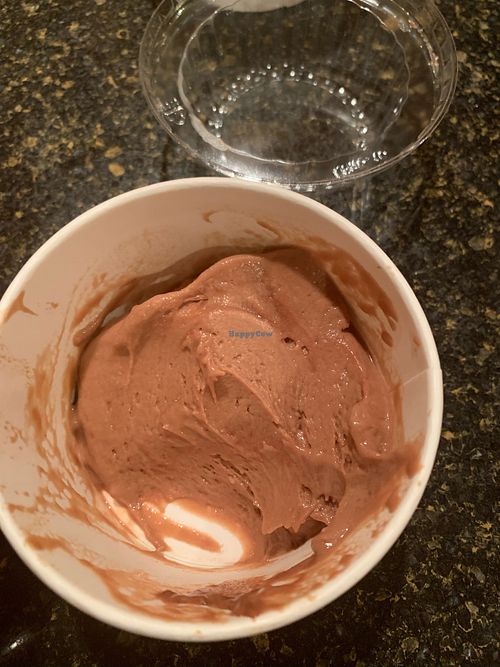 Vegan chocolate peanut butter   at The International Delight Cafe in Bellmore