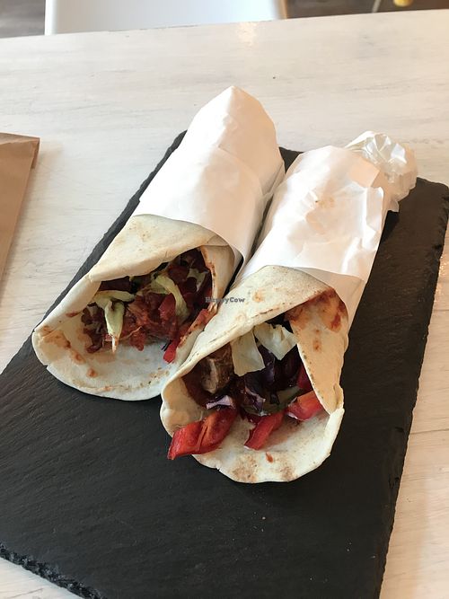 Vegan shaorma   at Sublimmme in Bucharest