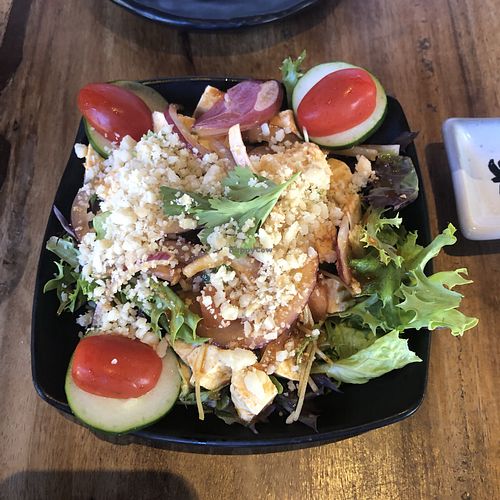 Tofu poke at Doraku in Honolulu