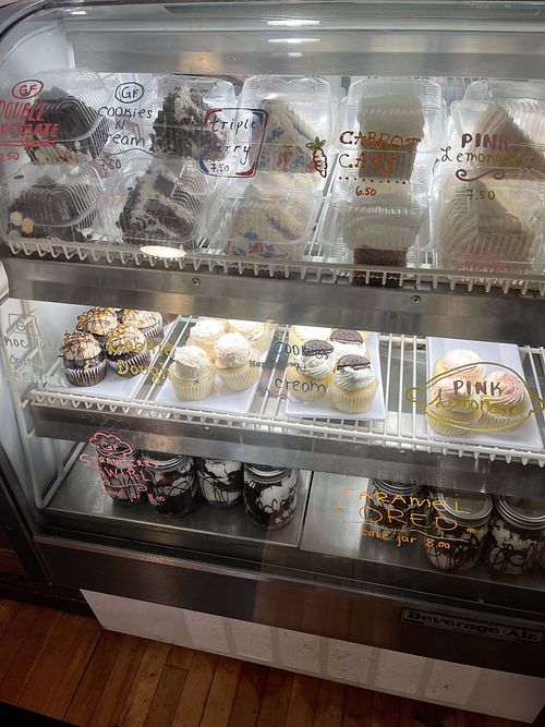 Current case  at Vegan East in Minneapolis