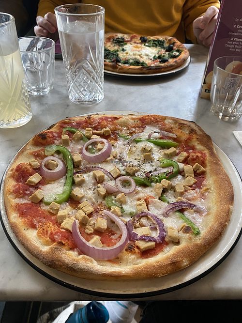 Sloppy vegan #Veganuary at Pizza Express - Bow Street in London