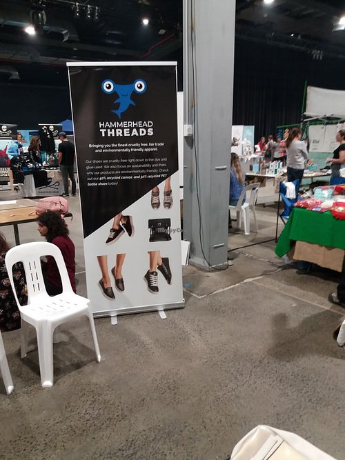 Signage and shoes at Hammerhead Threads in Sydney