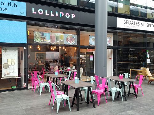 Outside at Lollipop in London