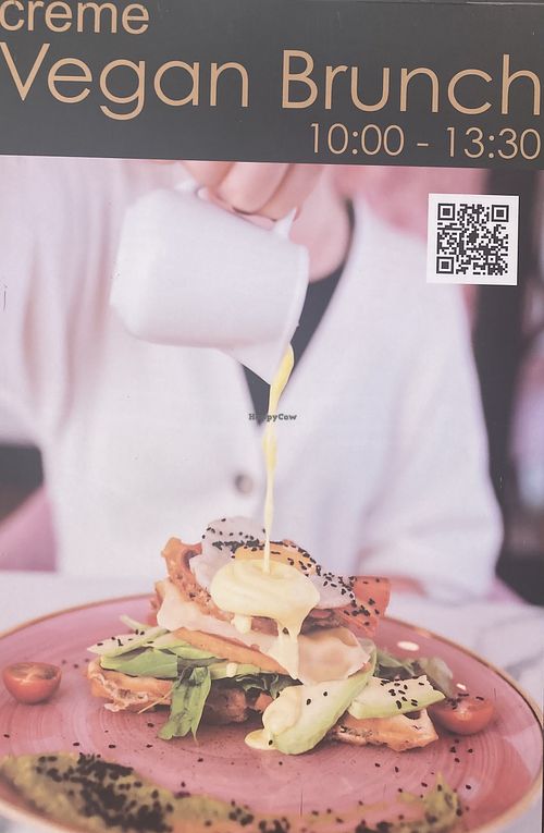 Vegan brunch  at Creme Cafe in Lanzarote