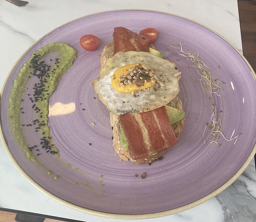   at Creme Cafe in Lanzarote