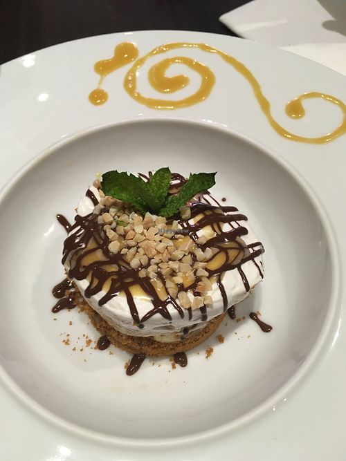 Banoffee pie at La Tomate Noire in Corsica