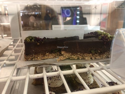 Some kind of chocolate cake at Thai Khrim in Cardiff