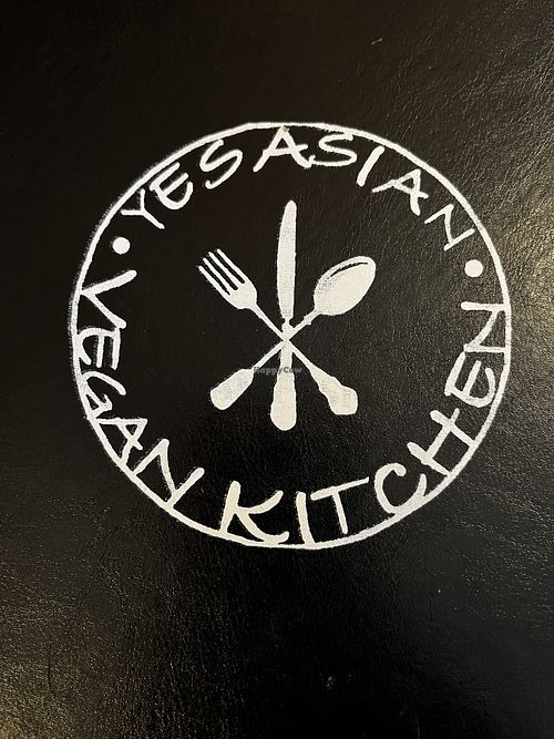 Snazzy menu look now too.  at Ye's Asian Vegan Kitchen in Hilliard