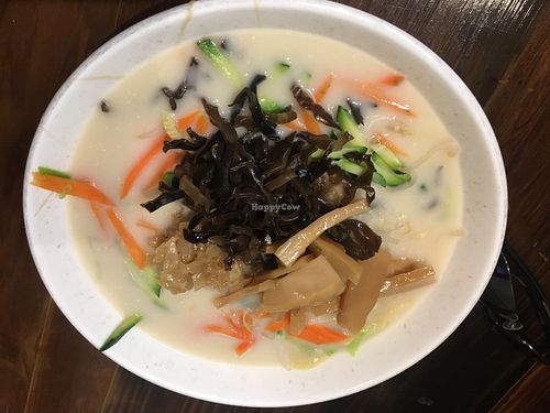 Vegan ramen  at Toribashi in Monterey