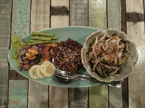 Mushroom something. at Pure Vegan Heaven in Koh Samui