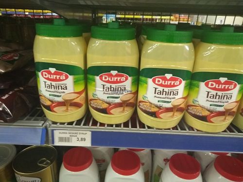 Cheapest tahini at Tanger Market in Amsterdam