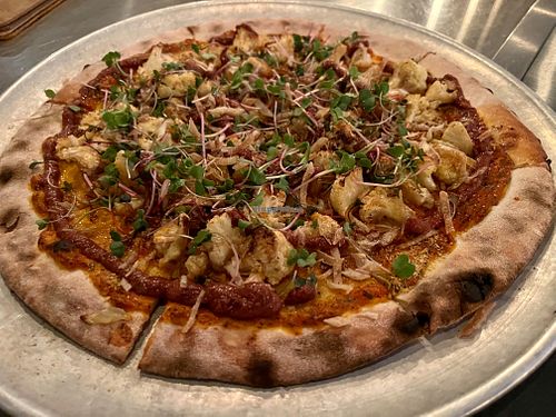 Vegan Flatbread  at Our Harvest in Fenwick Island