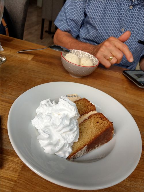 Cake at Veggie Republic in Liverpool