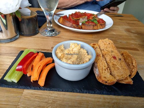 Hummus at Veggie Republic in Liverpool