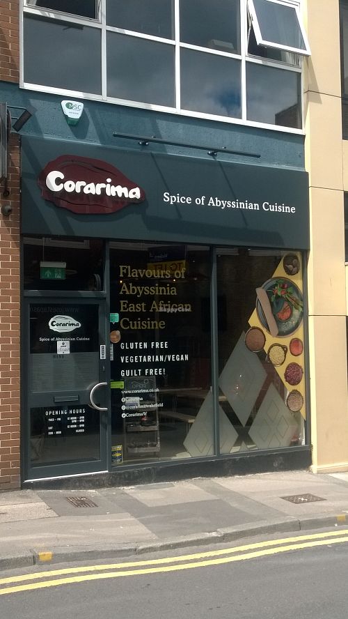 Outside at Corarima in Wakefield