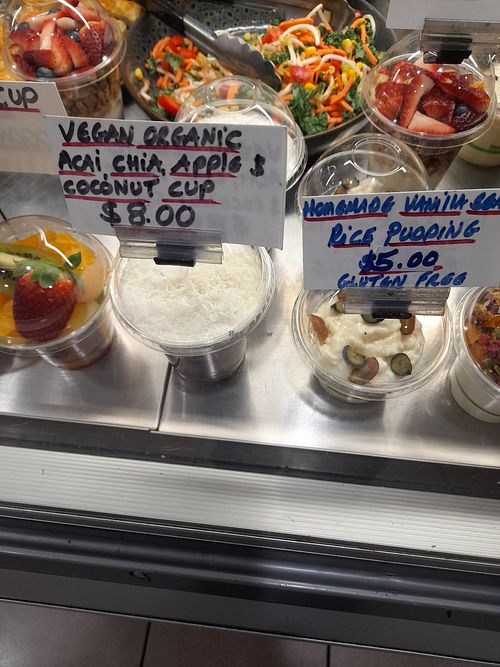 Cups at My Goodness in Adelaide