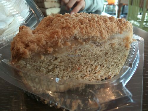Gluten free coffee apple cake at Veganbites - Sahara Ave in Las Vegas