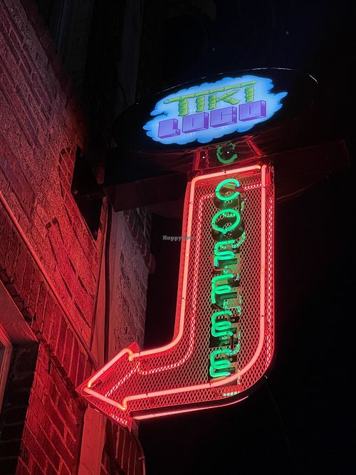 Outside  at Tiki Loco in Dallas