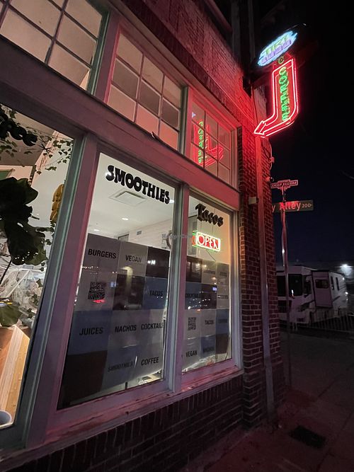 Outside  at Tiki Loco in Dallas