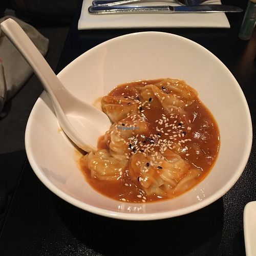 Dumpling sauce arachide at ChuChai in Montreal