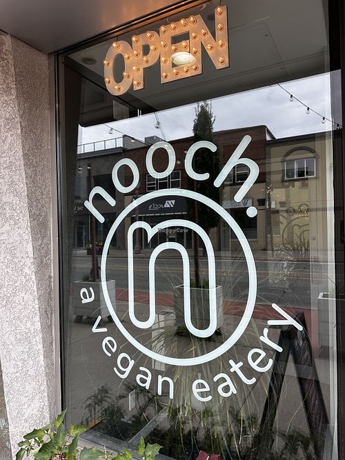 Sign  at Nooch in Windsor