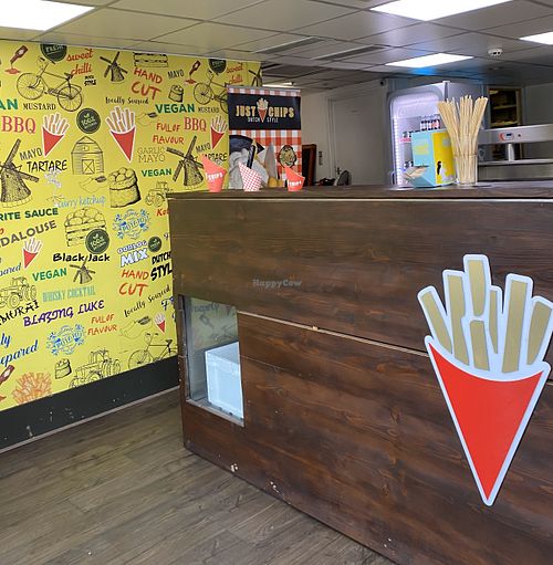 Interior at Just Chips in Bristol