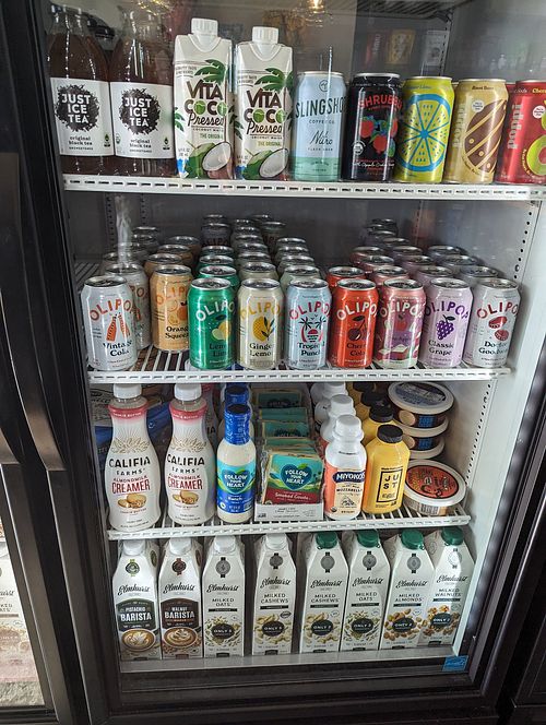 Vegan grocery at Ely's To Go in Boardman