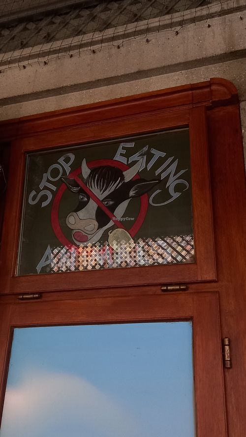stop eating animals at Razz-Fazz in Augsburg