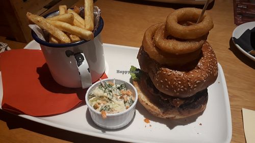 Moving Mountains Burger at Fleeting Brook in Caterham