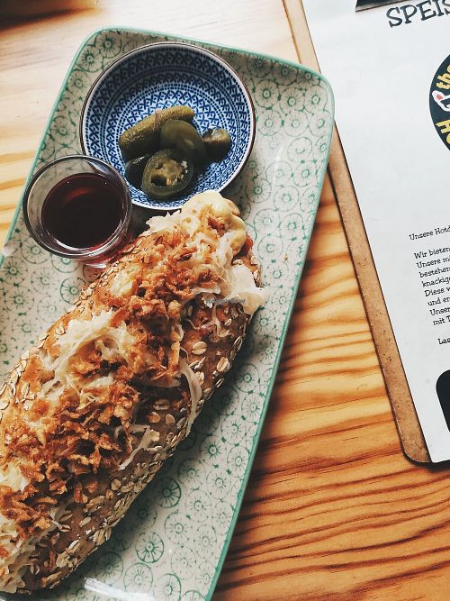 Der Krautige at The Black Dog Hotdogs in Karlsruhe