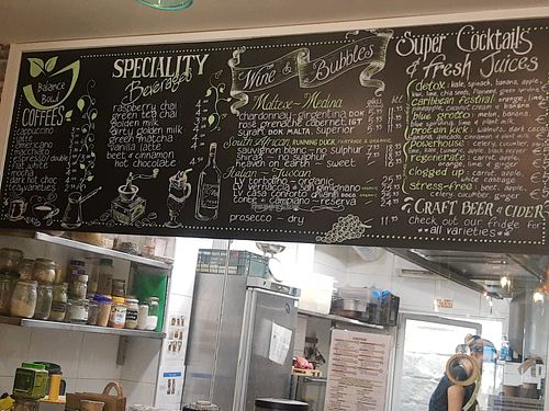 Menú at Balance Bowl in Gzira