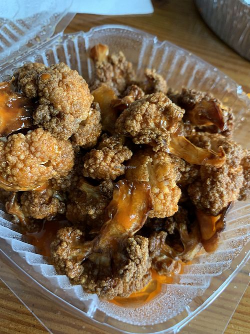 Buffalo Cauliflower was cold, wilted and oily. at Capybara in Ridgewood