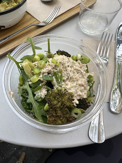 Mock tuna saladd  at Wild & The Moon - Saint Honoré in Paris
