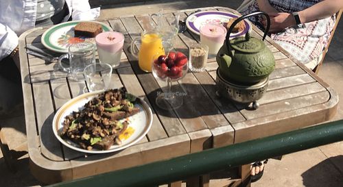 Breakfast dat 1 at Villa La Vida in Egmond Aan Zee