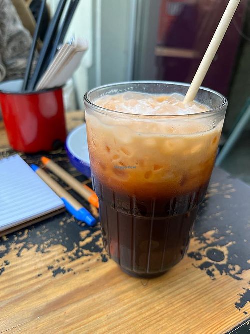 Cha Nom Yen - thai ice tea  at li.ke in Berlin