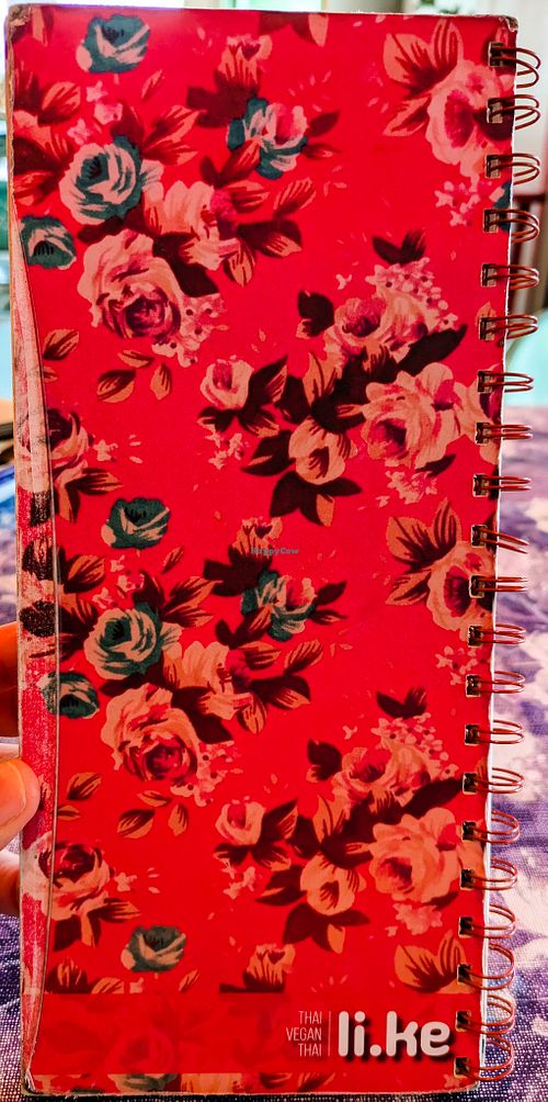 Menu page at li.ke at li.ke in Berlin