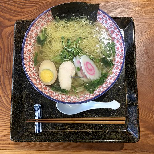 Mineral spring water Ramen at Peace Kawaguchiko in Yamanashi