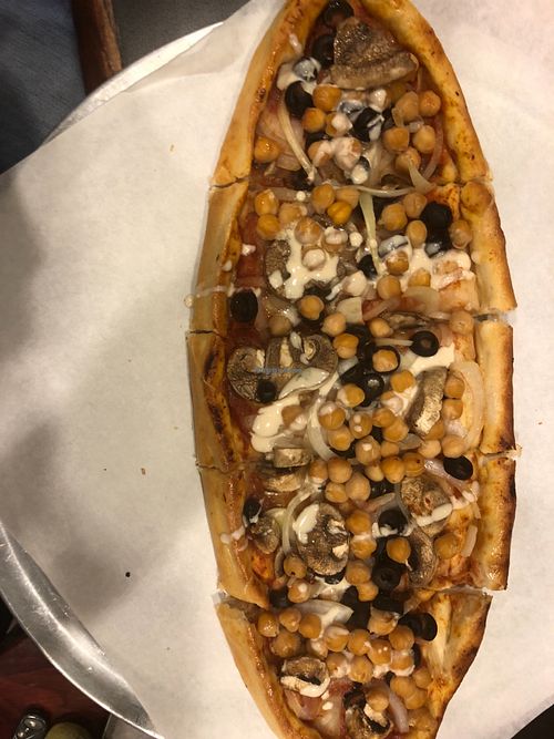 Turkish pide at Stone Bake Oven in Elk Grove