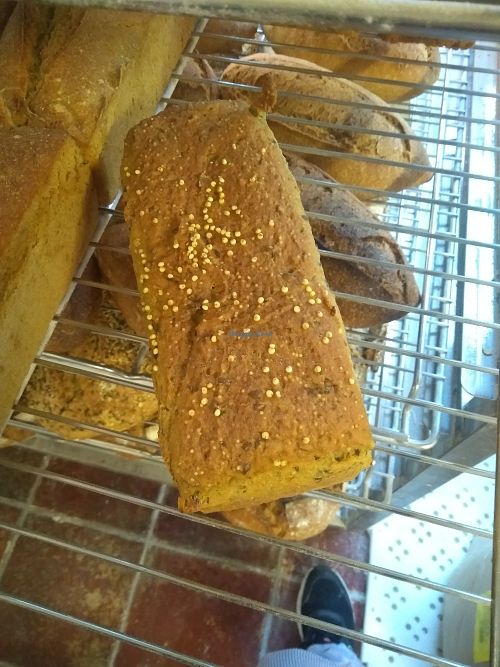 Gluten free organic bread at Les Frères Chapelier - Boulangerie Artisanale Bio in Toulouse