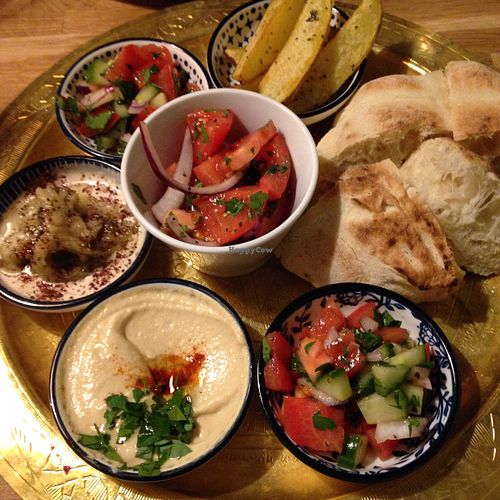 One of the trays...  at Hapoel in Innsbruck