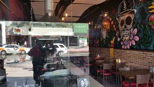 Inside at Laka Laka  in Tijuana