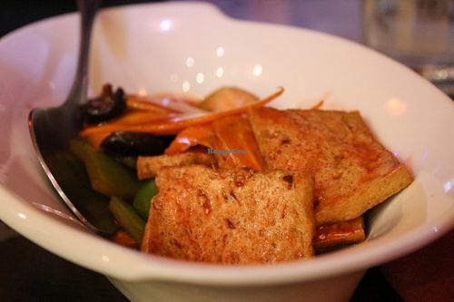 sweet & sour tofu at Formosa Chinese Restaurant in Aqaba