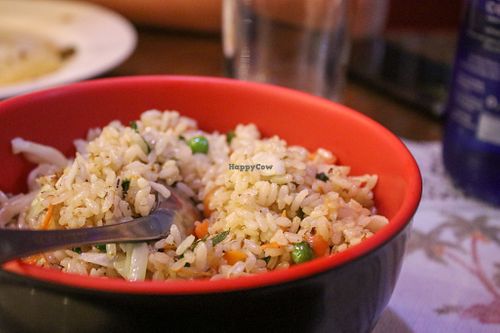 vegetable rice at Formosa Chinese Restaurant in Aqaba