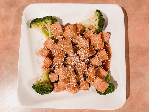 Sesame Tofu  at Golden Harvest in Saint Helena