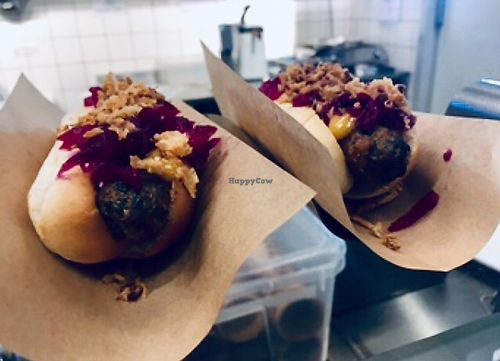 Vegan hotdogs at IKEA in Aalborg
