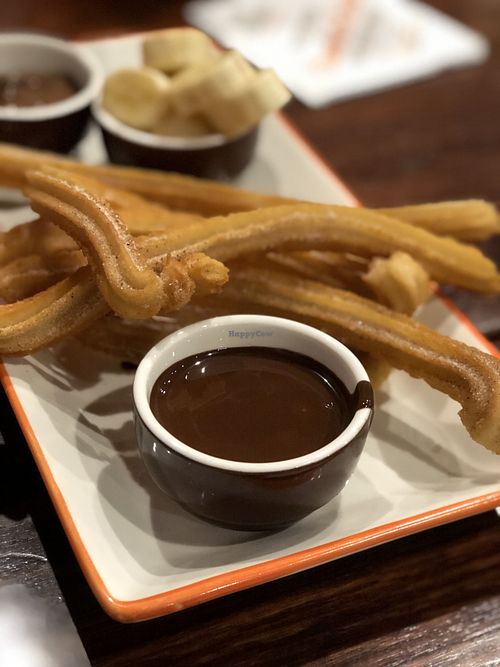 Churros for 2 with dark chocolate ❤️  at San Churro in Shailer Park