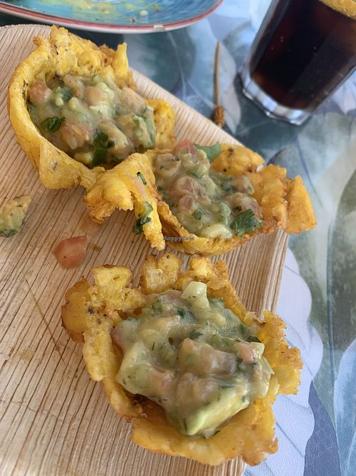 Riquísimos Patacones, creo se llama.  at Wakanda in Tenerife