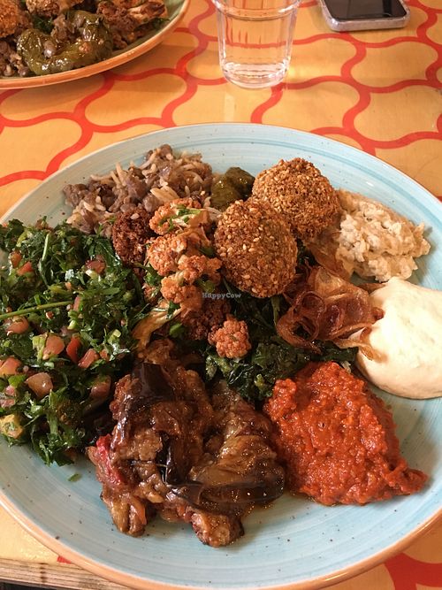 Vegan stuff  at Tabbouli Street in Stockholm