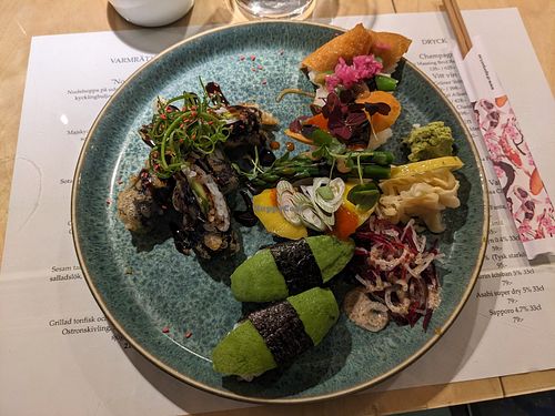 11 pieces at Tokyo Diner in Stockholm